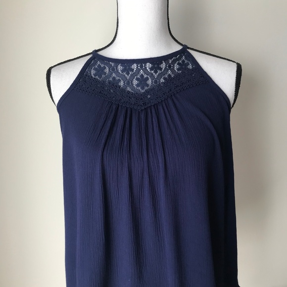 Lily Bleu Dark Blue Tank Top - Picture 2 of 4